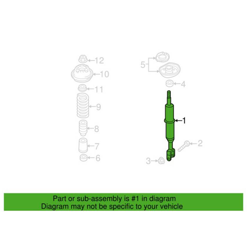 Audi Shock Absorber 8E0413031CT